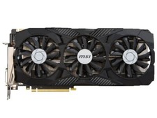 For MSI GeForce GTX1080 DUKE 8G Graphics card DDR5X HDMI+DP+DVI 8+6PIN Tested picture