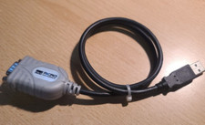 Micro Innovations USB to Serial Converter USB Male - DB9 Male - Serial Cable picture