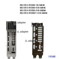 1pcs ROG-STRIX-RTX3080-10G-GAMING FOR ASUS IO I/O SHIELD Back Plate BackPlate picture
