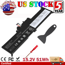 00HW027 01AV433 Battery for Lenovo ThinkPad X380 Yoga 260 370 X380 15.2V 51Wh  picture