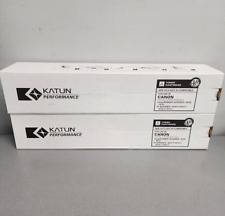 Canon GPR-43 Katun Compatible BLACK TONER CARTRIDGE Lot of 2 4792B003AA New picture