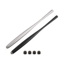 MECCANIXITY 2pcs Stylus Pens for Touch Screens Slim Universal Black,Silver  picture