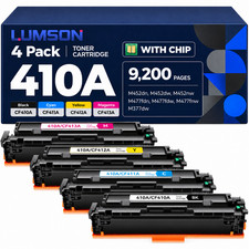 410A High Yield Toner Cartridge 4-Pack Compatible For 410A MFP M477fnw M452nw picture
