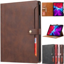 For iPad Pro 11 13 inch (M4) 2024 Smart Case Magnetic Leather Wallet Stand Cover picture