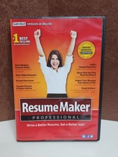 Resume Maker  Professional.  Bought New And Never Used. Still Sealed.  picture