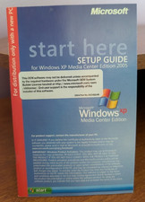 MICROSOFT Windows XP Media Center Edition 2005 CD Software w/ Product Key picture