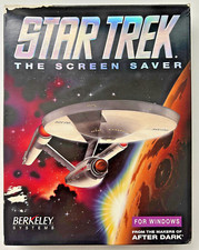 1992 Berkeley Systems STAR TREK The Screen Saver for Windows PC Complete picture