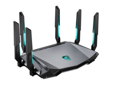 RadiX AXE6600 WiFi 6E Tri-Band Gaming Router  support 2.5GHz/5GHz/6GHz, AI MSI picture