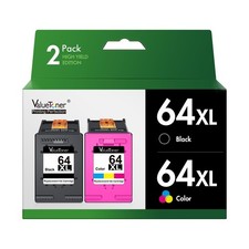 64XL Ink Cartridge Combo Pack for HP 64 HP64xl Black and Color picture