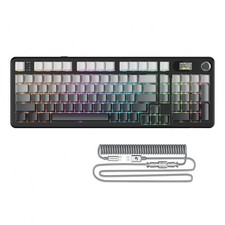 NEW X98 PRO Wireless Mechanical Keyboard + C01Ultra RGB Aviator Coiled Cable picture
