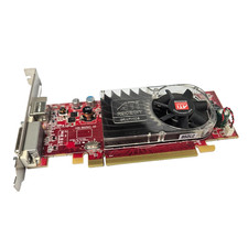 ATI Radeon B629 102B6290200 0Y103D PCI-E Graphics Card DVI DisplayPort Red PCB picture