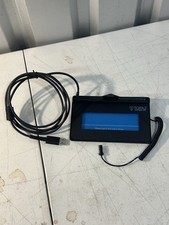 Topaz SigLite 1x5 T-S460-HSB-R USB Electronic Signature Pad Works picture