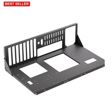 Open Air PC Case 10.43 Inch Wide Support ATX Micro ATX Mini ITX Steel picture