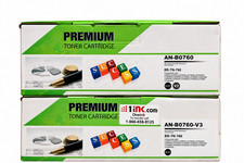 Lot of 2 Compatible Brother TN-760 High Yield Black Toner Cartridges New picture