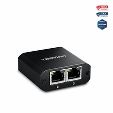TRENDnet TEG-102S,2-Port Gigabit Splitter with USB Type C Power picture
