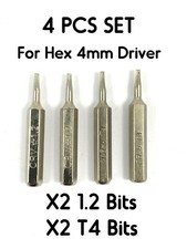 5 Point Star 1.2 /T4 Screwdriver Micro Bits Macbook Pro Retina 1502 2014 2015 P5 picture