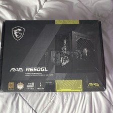 MSI MAG A650GL 650W ATX Fully Modular 80 PLUS Gold PSU Black picture