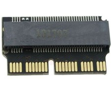 M.2 NGFF AHCI NVMe SSD M Key Converter Adapter for MacBook 2013-2017 12+16Pin US picture