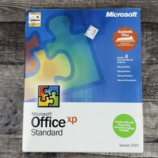 Microsoft Office XP Standard Academic Edition Version 2002 X06-19973 CD Software picture