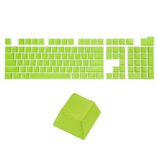 108 Keys Pudding Keycaps Set ABS for Mechanical Keyboard Layout, Green picture