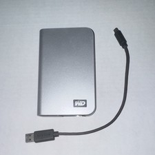 WD Passport 320GB 2.5in Portable External HDD Mini USB Silver picture