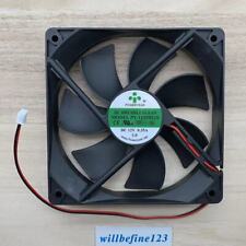 POWERYEAR PY-1225H12S DC 12V 0.35A 4.2W 120x120x25mm Cooling Fan 2-wires picture