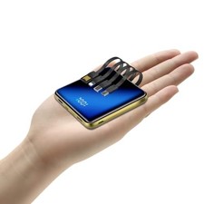 10000mAh Solar Power Bank 22.5W Fast Charging USB-C LED Display for Cell Phone picture