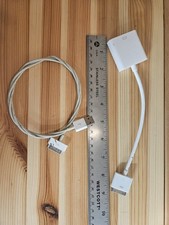 Apple A1368 30-Pin Connector to VGA Adapter for iPad iPhone, 30-Pin to USB-A picture
