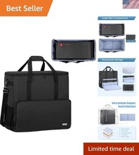 PC Carrying Case, Desktop Travel Bag for Full Computer Tower, Black picture