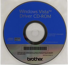 Brother WIndows Vista Driver CD-ROM LS0471001 Version A Mint Condition picture