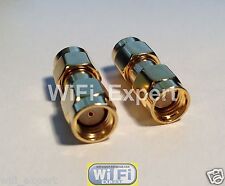 RP-SMA male to RP-SMA male RF Adapter Connector USA picture