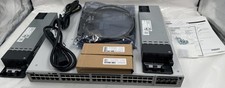 CISCO CATALYST 9300 C9300-48U-A 48-PORT UPOE NETWORK SWITCH + C9300-NM-8X 2*PSU picture