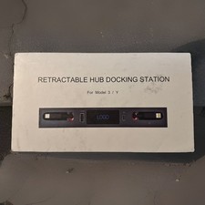 Retractable Hub Docking Station For Model 3/Y picture