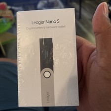 Ledger Nano S USB Cryptocurrency Cold Storage Hardware Wallet New and Sealed picture