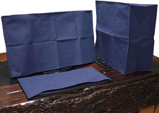 3Pcs Computer Dust Cover Set - Monitor + Keyboard Case Dust Proof Computer Co... picture