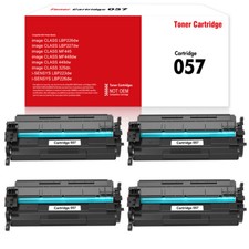 4PK 057 Toner Compatible for Canon 057 057H LBP227 233 226 MF445 MF453 With Chip picture