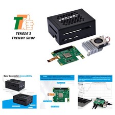 Raspberry Pi 5 AI HAT+ with Durable Metal Case and Efficient Cooling Solution picture