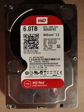 WD Red 6TB NAS Hard Drive WD60EFRX 3.5