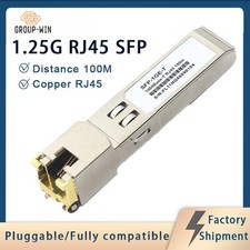 10/100/1000M SFP RJ45 1.25g  Copper Fiber Transceiver Module for  Mikrotik picture