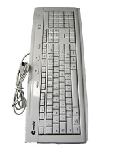 Macally  iKeyslim Wired USB Extended Keyboard for Apple Mac  TESTED GOOD WORKING picture