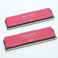 16GB Crucial Ballistix 3000MHz DDR4 Memory Module (2 x 8GB) - RED picture