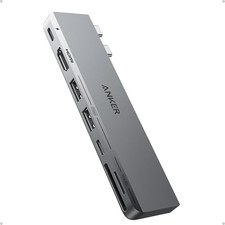 Anker 7-in-2 USB C Hub for MacBook, 4K HDMI, Thunderbolt 4 picture