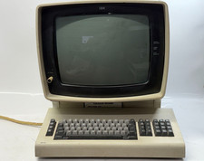 Vintage IBM 3277 Model 2 Display Station w/ 3270 Series KB Beam Spring. picture