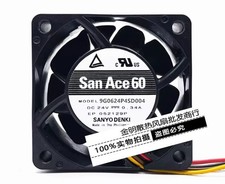 1PCS Sanyo 6025 6CM 9G0624P4SD004 24V 0.34A Inverter Cooling Fan picture