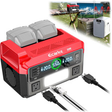550W Portable Power Inverter Compatible with Milwaukee 18V Battery, Power Statio picture