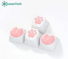 Custom Cat Paws/Butts PC Silicone PBT Keycaps Compatible for Mechanical Keyboard picture