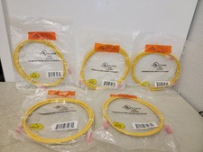ATP Cat 6 Patch Cable, 5 ft, Yellow Lot Of 5. New. picture