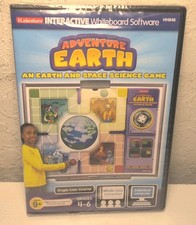 Adventure Earth: Science Game CD-ROM Whiteboard Software Lakeshore New B171 picture