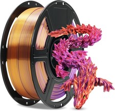 FLASHFORGE Silk PLA Filament 1.75mm 1KG Shifting Multicolor 3D Printer Filament picture