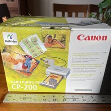 VINTAGE  Canon Selphy CP-200 Thermal 4x6 Photo Postcard Compact Printer picture